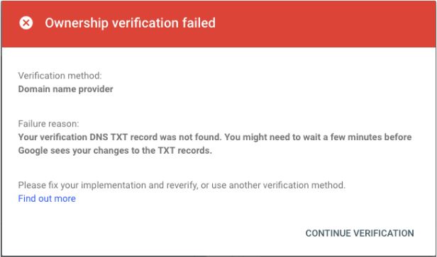 verification-failed